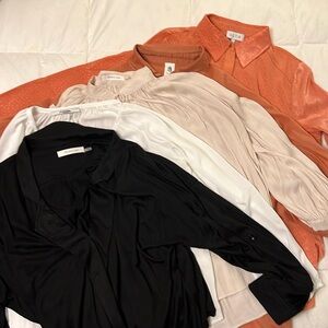Vici blouses Lot of 5 Sizes L & M